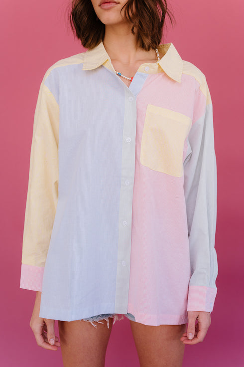 Vacay Mode Striped Top